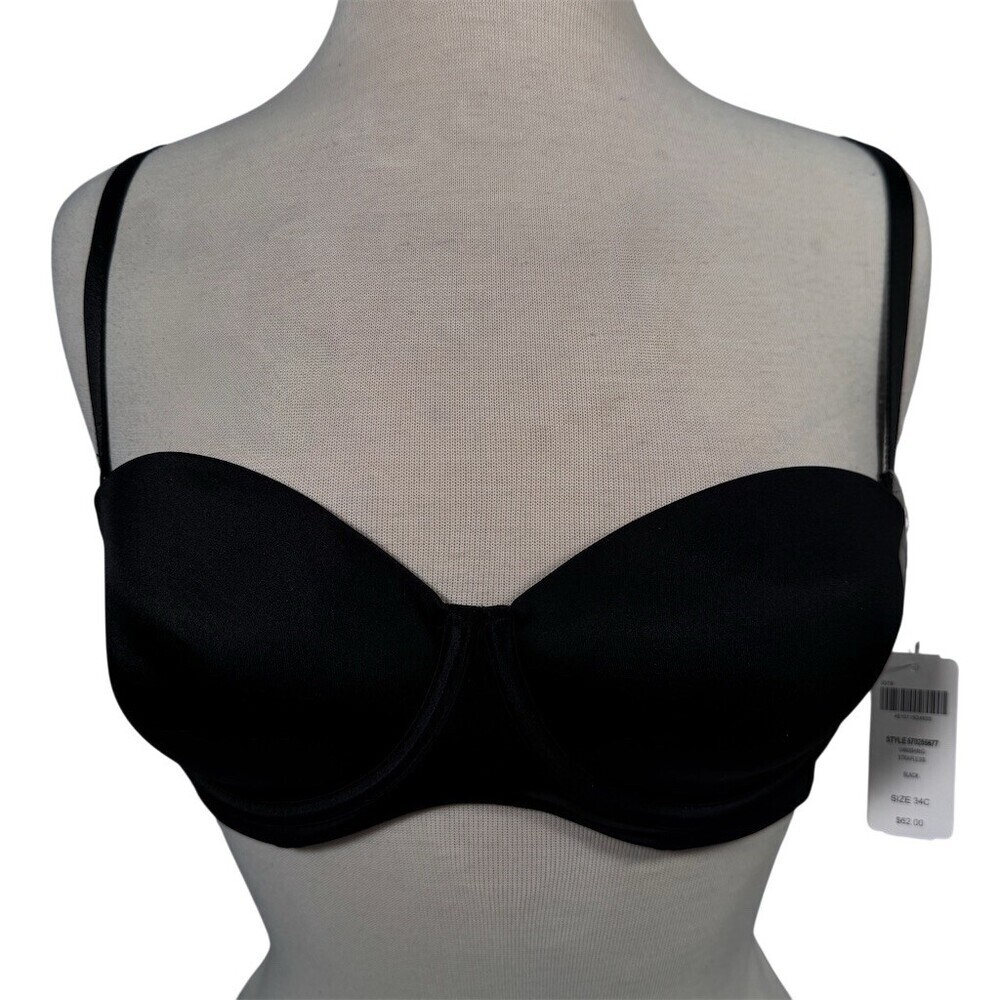 Soma Vanishing Strapless Convertible Underwire Bra Size 34C